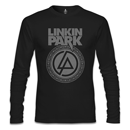 Linkin Park - Logo 2 Siyah Erkek Sweatshirt
