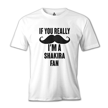 Shakira - Fan Beyaz Erkek Tshirt