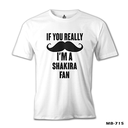 Shakira - Fan Beyaz Erkek Tshirt
