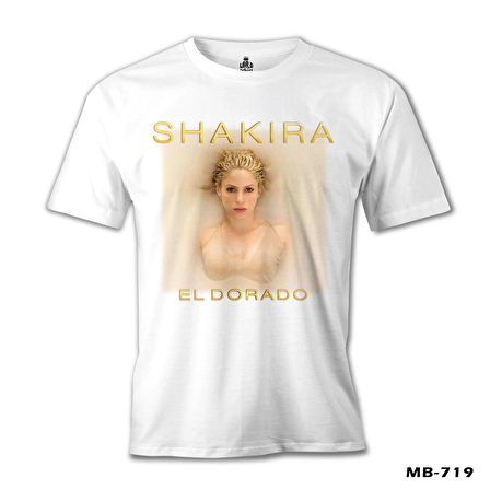 Shakira - Nada Beyaz Erkek Tshirt