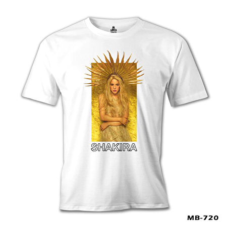 Shakira - Queen Beyaz Erkek Tshirt