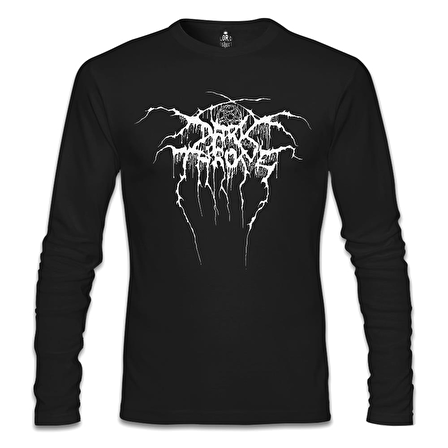 Dark Throne Siyah Erkek Sweatshirt