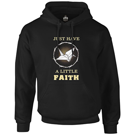 Prison Break - Little Faith Siyah Erkek Fermuarsız Kapşonlu