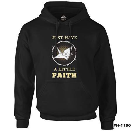 Prison Break - Little Faith Siyah Erkek Fermuarsız Kapşonlu