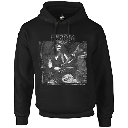 Pantera - Dimebag Scratch Siyah Erkek Fermuarsız Kapşonlu