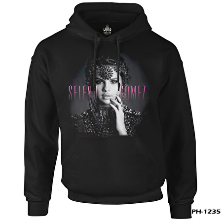 Selena Gomez - Stars Dance Siyah Erkek Fermuarsız Kapşonlu