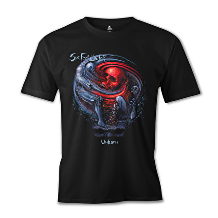 Six Feet Under - Unborn Siyah Erkek Tshirt