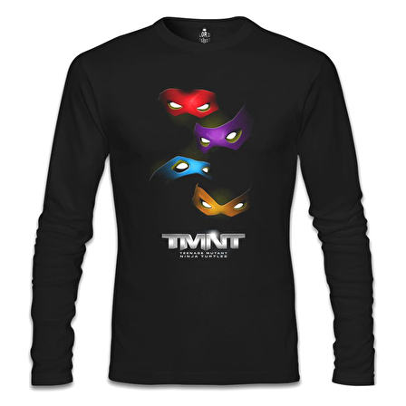 Teenage Mutant Ninja Turtles Siyah Erkek Sweatshirt