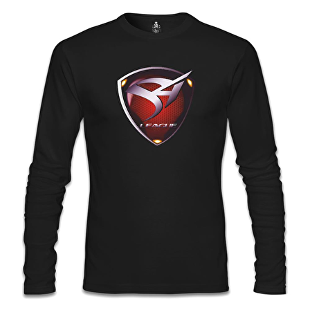 S4 League Siyah Erkek Sweatshirt
