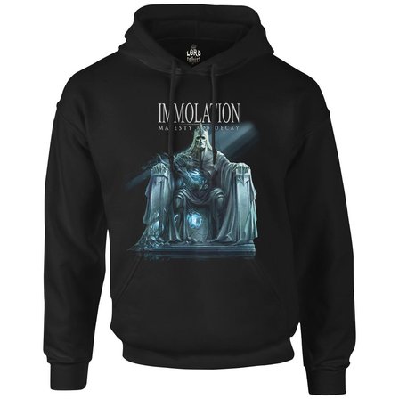 Immolation - Majesty and Decay Siyah Erkek Fermuarsız Kapşonlu