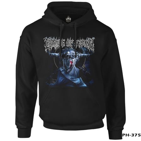 Cradle of Filth Siyah Erkek Fermuarsız Kapşonlu