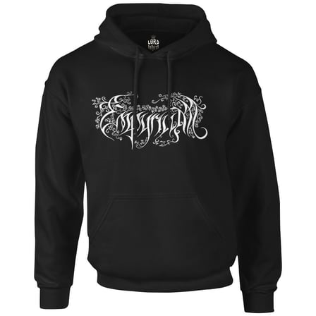 Empyrium - Logo Siyah Erkek Fermuarsız Kapşonlu