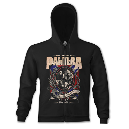 Pantera - Vulgar Display of Power Siyah Erkek Kapşonlu
