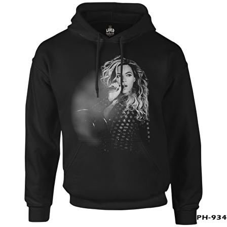 Beyonce - Dream Siyah Erkek Fermuarsız Kapşonlu