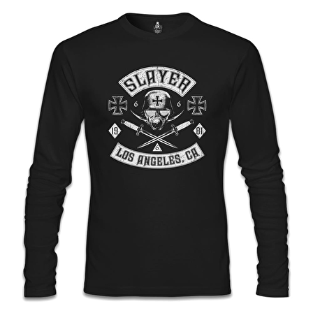 Slayer - Los Angeles Siyah Erkek Sweatshirt