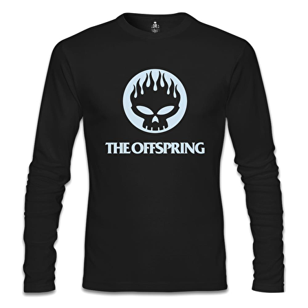 The Offspring - Logo Siyah Erkek Sweatshirt
