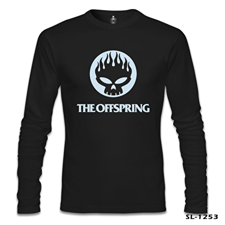 The Offspring - Logo Siyah Erkek Sweatshirt