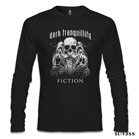 Dark Tranquillity - Fiction Siyah Erkek Sweatshirt