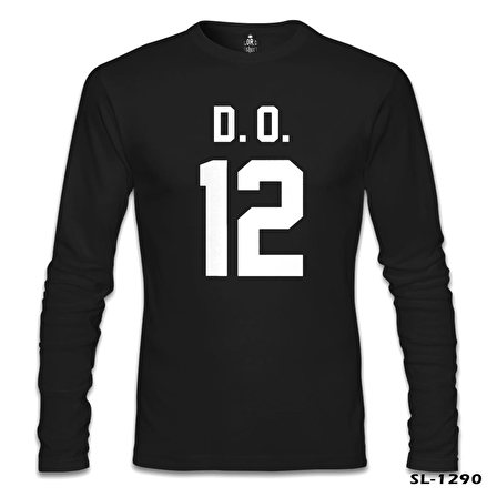 Exo - D.O. Siyah Erkek Sweatshirt
