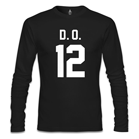 Exo - D.O. Siyah Erkek Sweatshirt