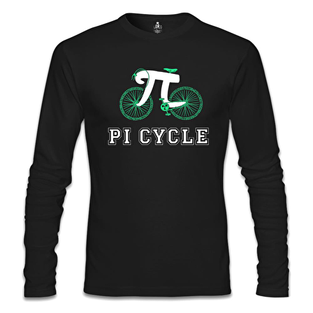 Matematik - Pi 1 Siyah Erkek Sweatshirt