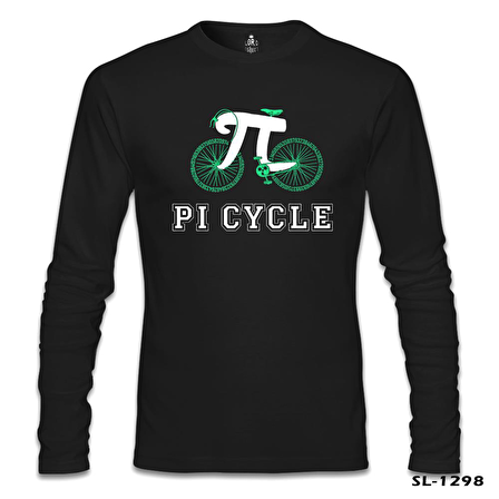 Matematik - Pi 1 Siyah Erkek Sweatshirt