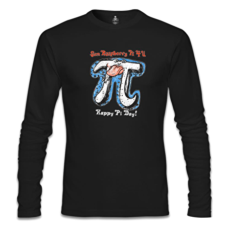 Matematik - Pi 6 Siyah Erkek Sweatshirt