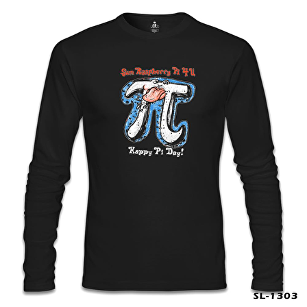 Matematik - Pi 6 Siyah Erkek Sweatshirt