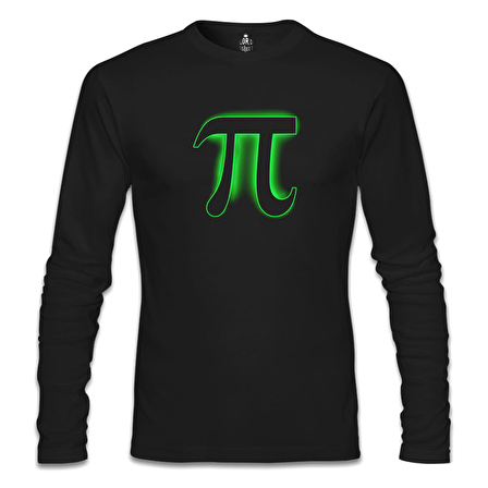 Matematik - Pi 10 Siyah Erkek Sweatshirt