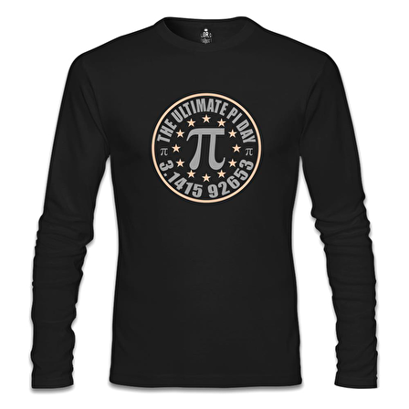 Matematik - Pi 13 Siyah Erkek Sweatshirt