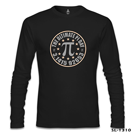 Matematik - Pi 13 Siyah Erkek Sweatshirt