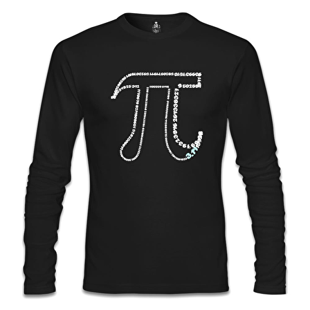 Matematik - Pi 14 Siyah Erkek Sweatshirt