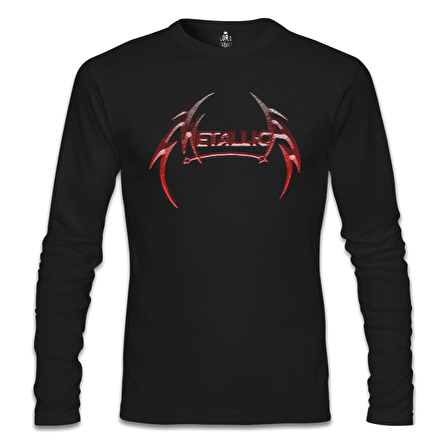 Metallica - All Metal Logo Siyah Erkek Sweatshirt