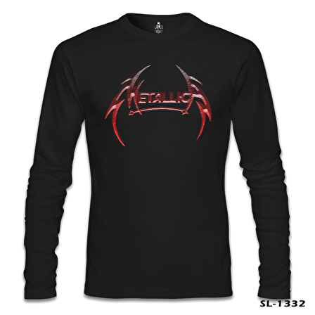 Metallica - All Metal Logo Siyah Erkek Sweatshirt