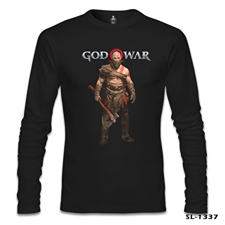 God of War - The Power Siyah Erkek Sweatshirt