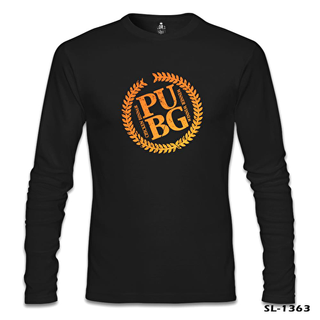 PUBG - Chicken Dinner Siyah Erkek Sweatshirt