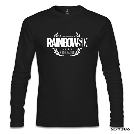 Rainbow Six - Pro Siyah Erkek Sweatshirt