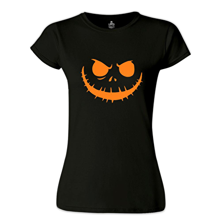 HalloWeen - Face Siyah Bayan Tshirt