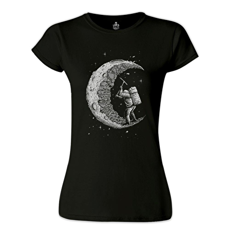 Space - Construction Siyah Bayan Tshirt