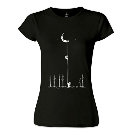 Space - Bond Siyah Bayan Tshirt