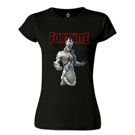 Fortnite - Spider Siyah Bayan Tshirt