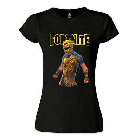 Fortnite - Battle Hound Siyah Bayan Tshirt