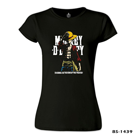 One Piece - King of Pirates Siyah Bayan Tshirt