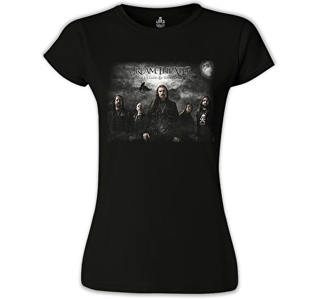 Dream Theater - Black Clouds Siyah Bayan Tshirt