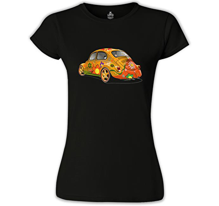 Bugs in Color Siyah Bayan Tshirt