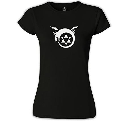 Fullmetal Alchemist Siyah Bayan Tshirt