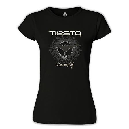 Dj Tiesto - Elements of Life Siyah Bayan Tshirt
