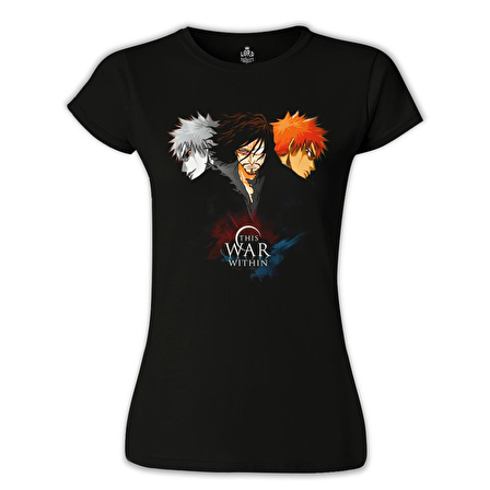 Bleach - This War Within Siyah Kadın Tshirt
