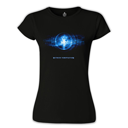 Within Temptation Siyah Bayan Tshirt