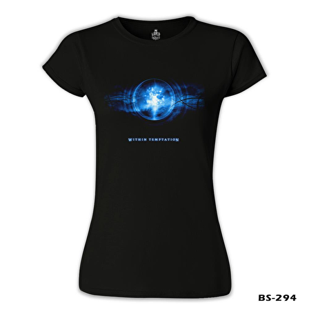 Within Temptation Siyah Bayan Tshirt